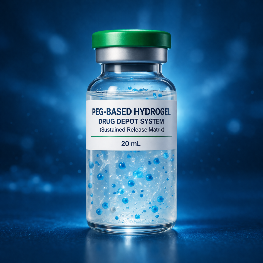 PEG-Based Hydrogel Drug Depot System (Sustained Release Matrix), 20 mL