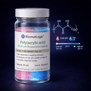 Poly(acrylic acid) (PAA) pH-Responsive Hydrogel, 20 mL
