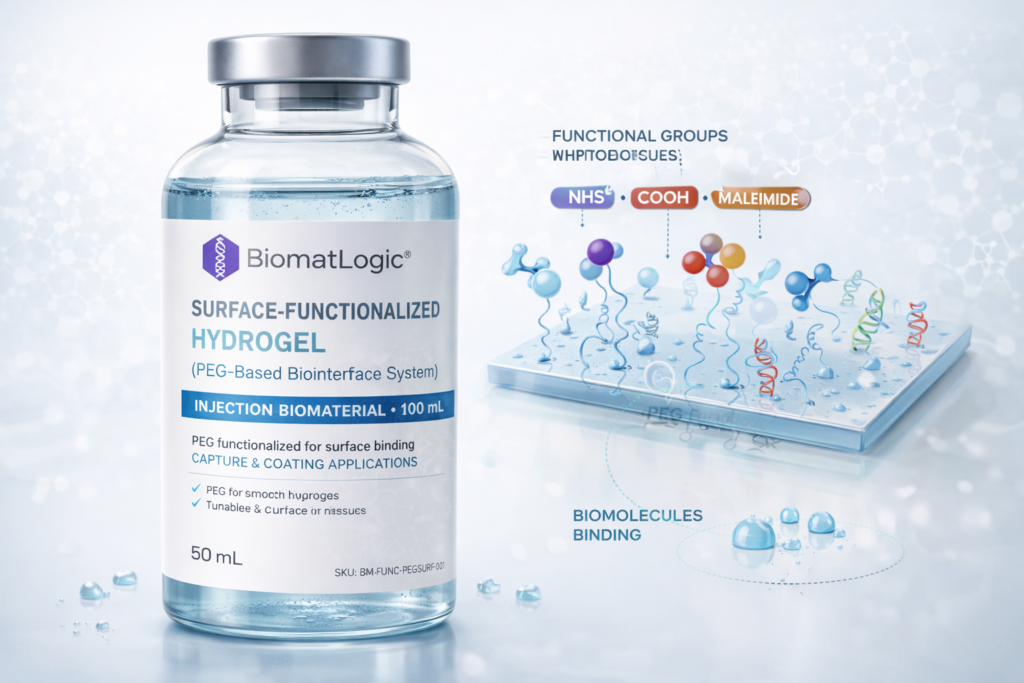 Surface-Functionalized Hydrogel (PEG-Based Biointerface System), 50 mL